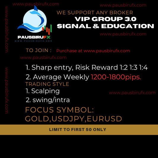 PausBiruFX SIGNAL MOBILE GOLD VIP PREMIUM GROUP BERSERTA EDUCATION GOLD FOREX SIGNAL (BACA DESCRIPTION DULU)