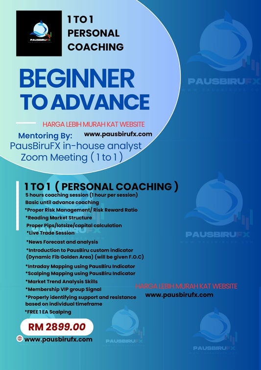 PausBiruFX Forex Coaching: Beginner to Advanced Trading Classes